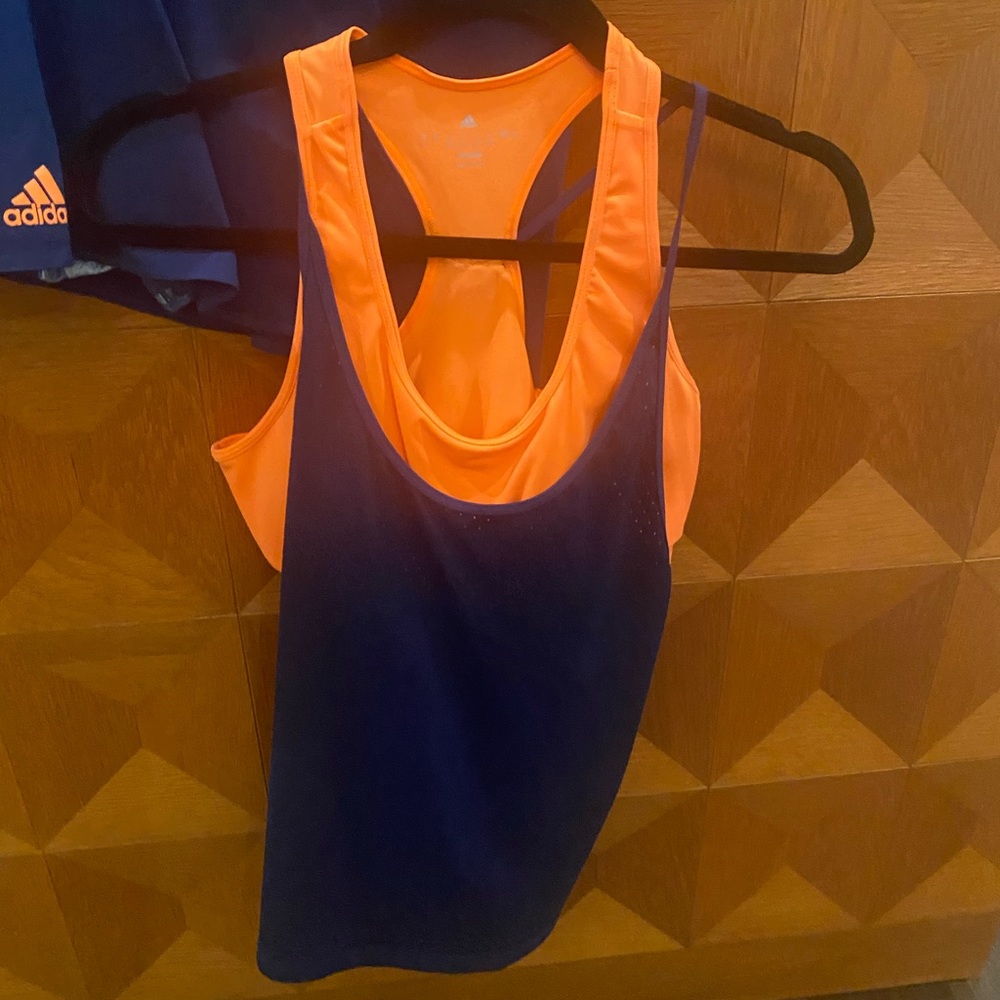 Adidas Loose fitting Tank with attached sports bra